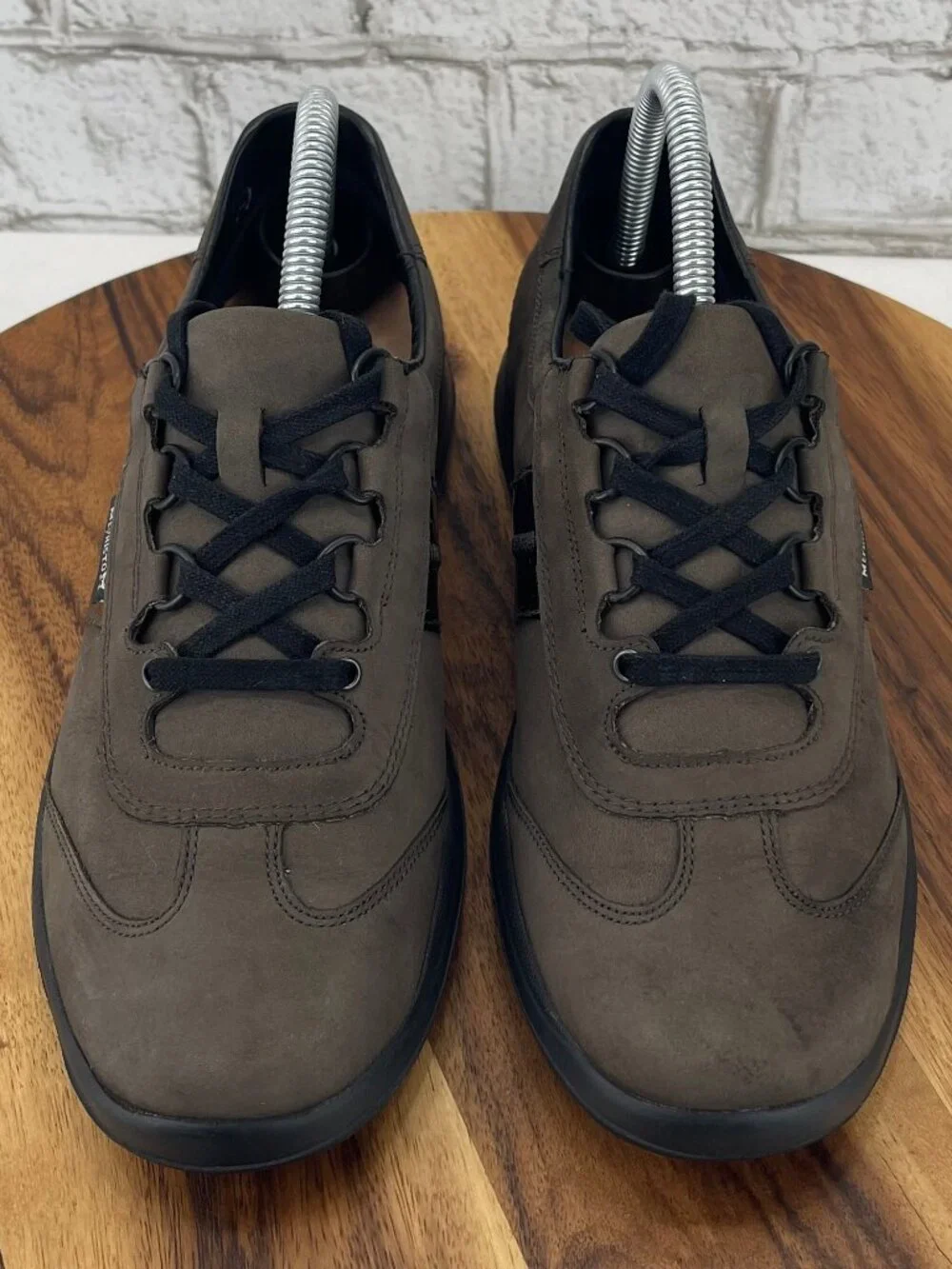Mephisto Laser Runoff System Womens Sz. 8.5 Brown Black Leather Comfort Shoes